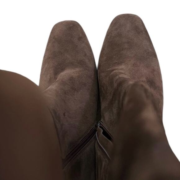 NWOT Steve Madden Annya Knee High Boot in Brown Suede – Sz 10 - Picture 4 of 8